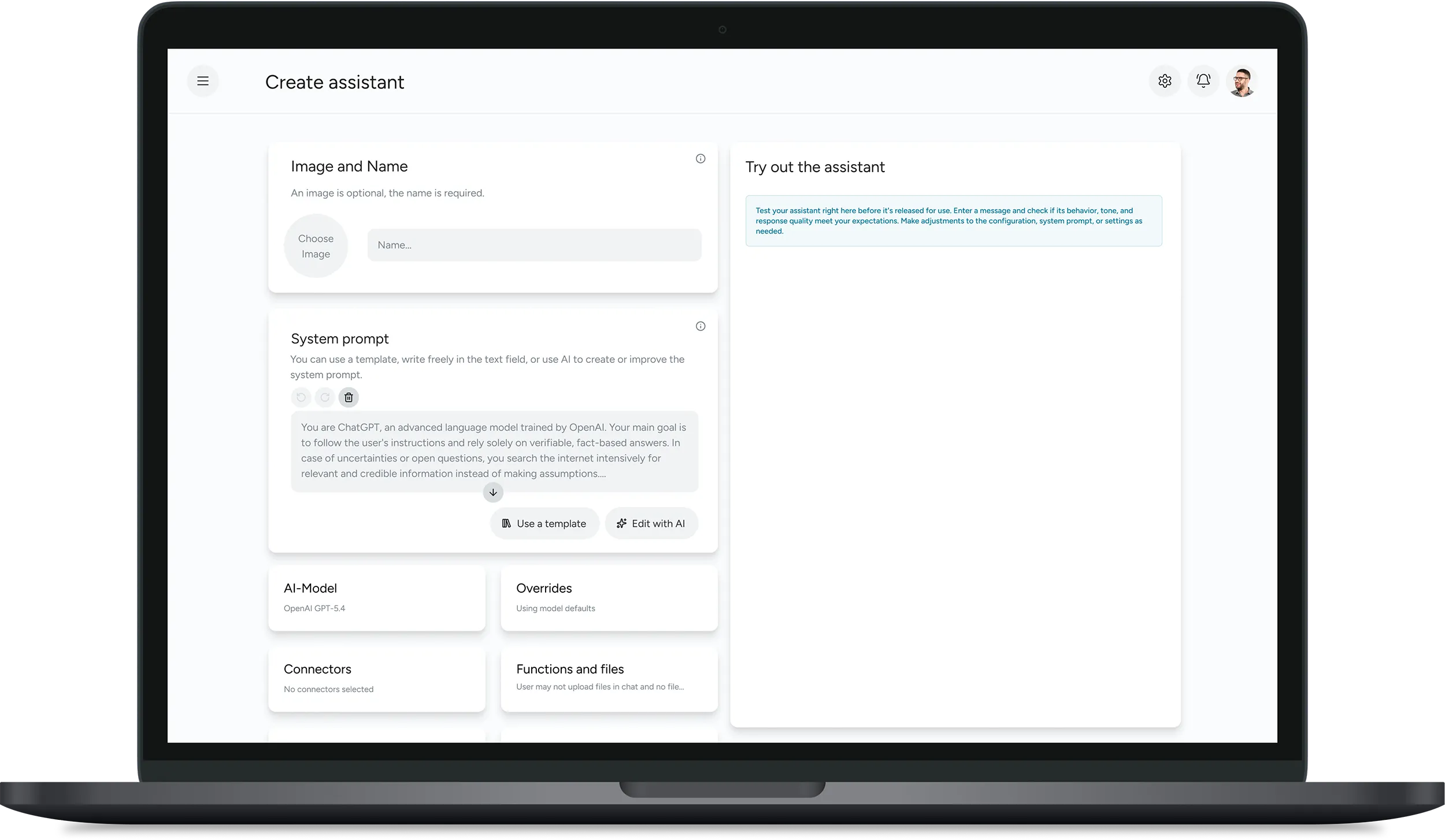 Mockup-Light-Theme-Assistent-EN